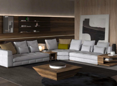 Weiße Ecksofagarnitur Textilsofas Luxus Couchen L-Form Garnitur Neu